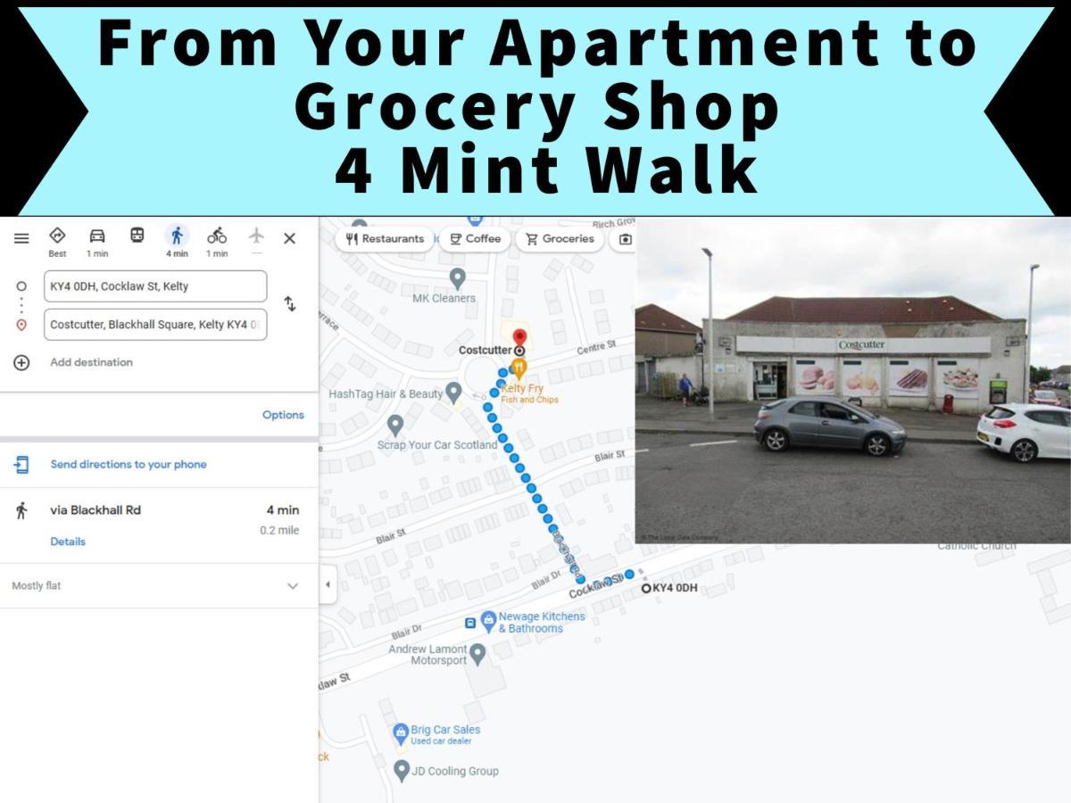 2 Bedrooms Entire Apartment Self Check In Kelty Ngoại thất bức ảnh